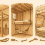 Le couchage aérien : options de construction, aménagement, astuces